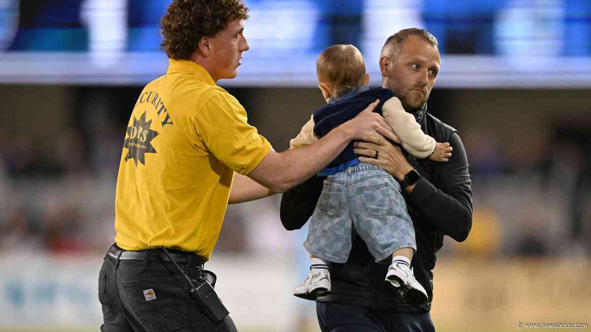 Is deze dreumes in de MLS de jongste veldbestormer ooit? ’Erg vroeg voor een levenslang stadionverbod’