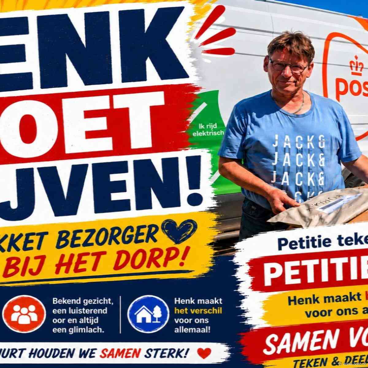 PostNL draait beslissing terug: Henk bezorgt vanaf vandaag weer in Laag Zuthem