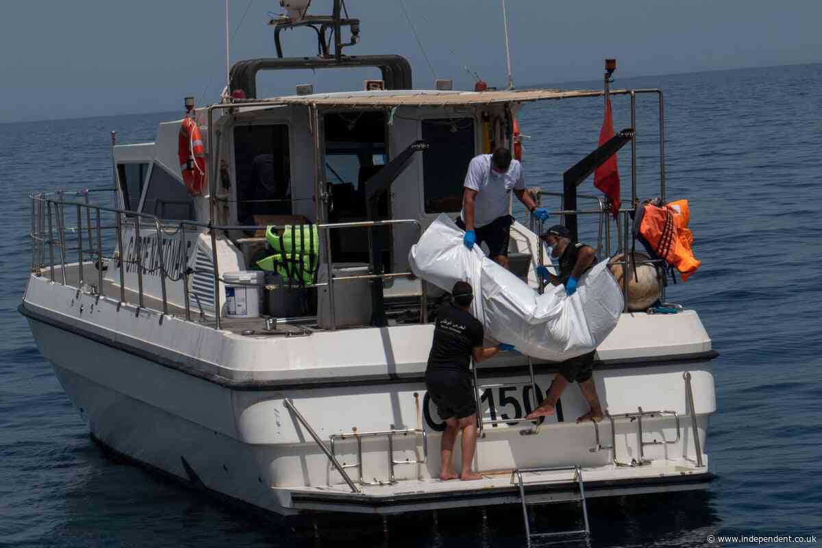 Two dead and others missing after Tunisian migrant boat travelling to Europe capsized
