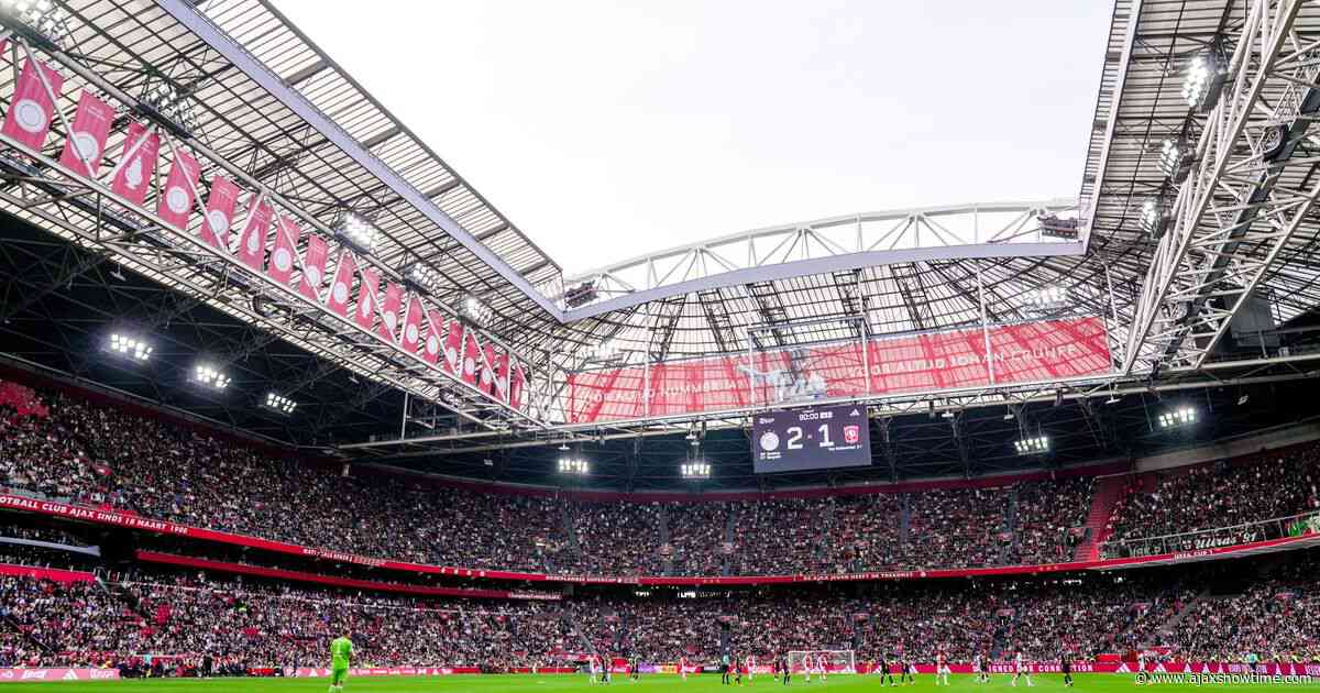 Rondom Ajax: Loopbrug naar Johan Cruijff ArenA tijdelijk afgesloten: P2 blijft bereikbaar