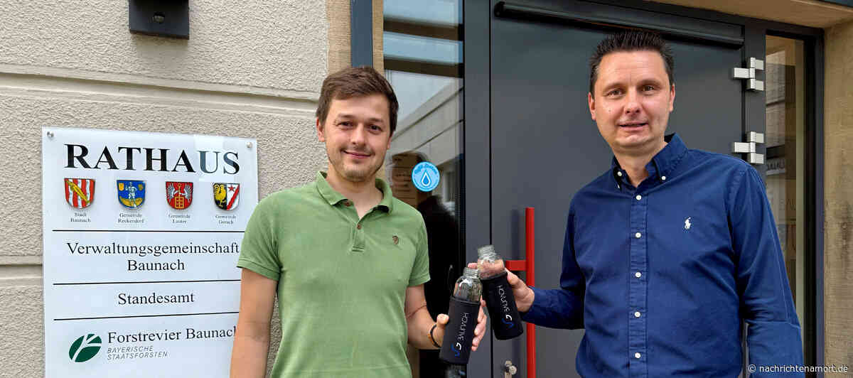 Rathaus und Bürgerhaus werden zu Refill-Stationen
