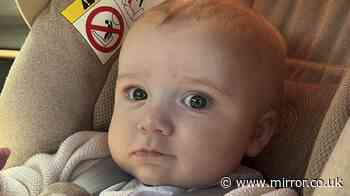 'I noticed my baby's eye wasn't focusing properly - it was a sign of rare cancer'