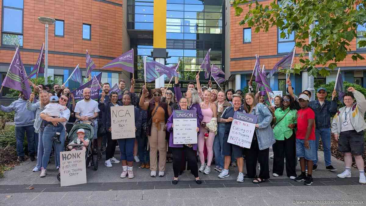 'No other choice': Hundreds of staff walk out of four Greater Manchester hospitals today as critical incident declared