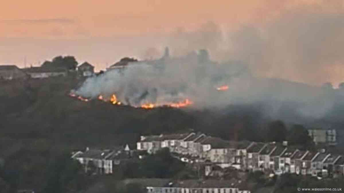 Arson investigation after 'series of fires' in Swansea