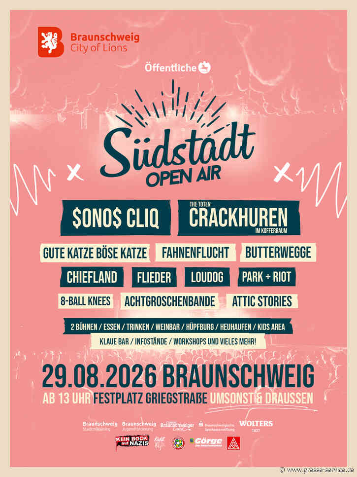 Südstadt Open Air mit zwölf Bands
