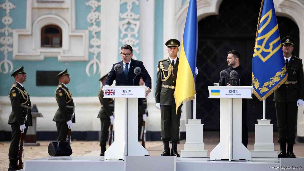 Selenskyj setzt zum Nationalfeiertag auf die "Kraft der Gemeinschaft"