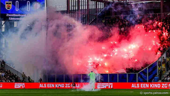 Fans suffer firework burns and eye injuries in Eredivisie