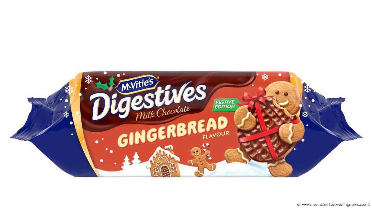 McVities reveals new Christmas treats hitting UK supermarket shelves next week and say 'it's elevated'
