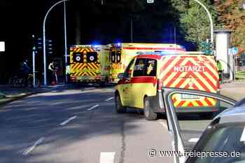 Auto erfasst Frau am Stadtpark in Chemnitz – Unfallfahrerin auf der Flucht
