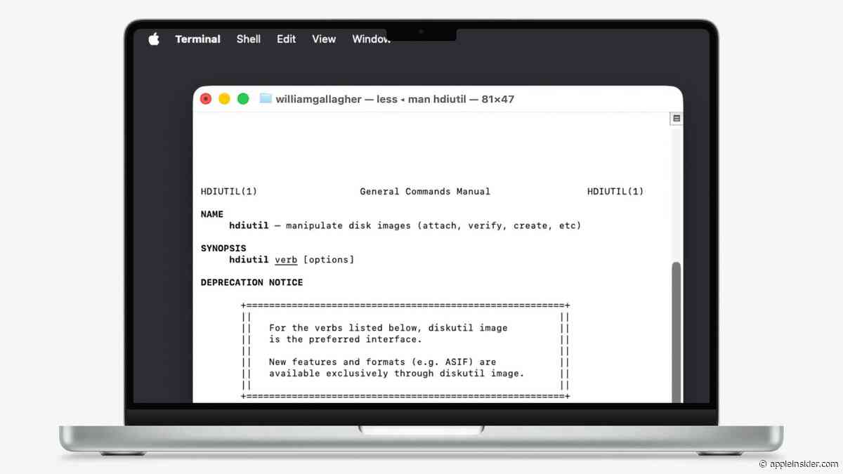 Handy disk image tool is to be removed from macOS