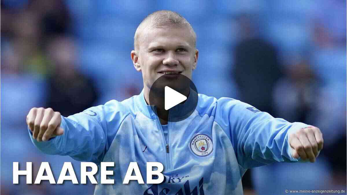 Haaland rasiert Wikingermähne – Video zeigt neuen Look