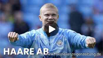 Haaland rasiert Wikingermähne – Video zeigt neuen Look