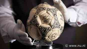 Bal van 'Hand van God'-goal Maradona voor 'slechts' 2,9 miljoen euro geveild