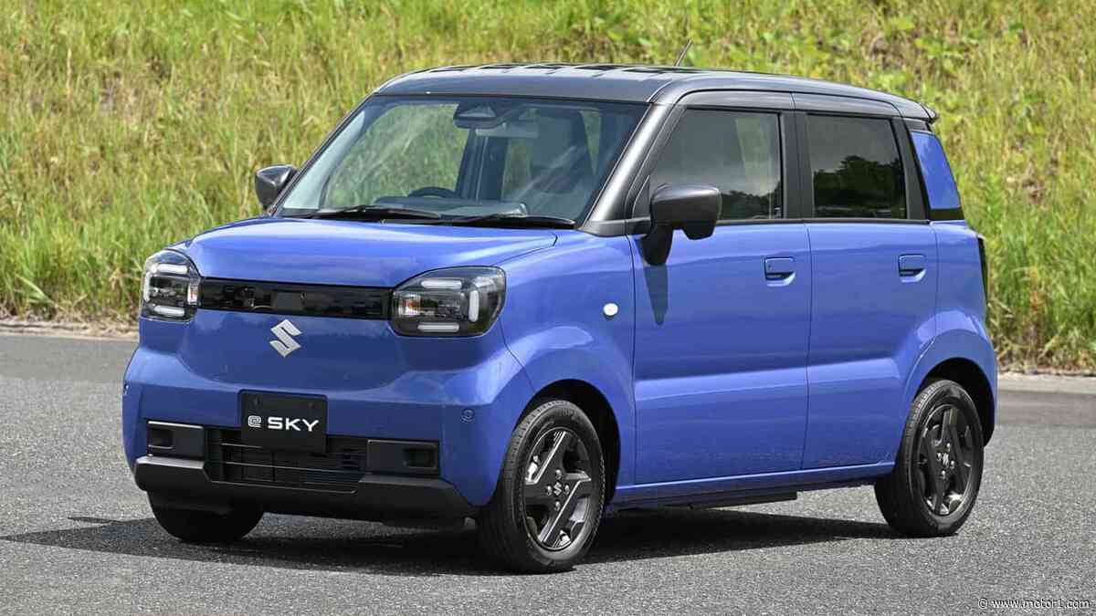 The Suzuki e Sky Is A Tiny Electric Car That Does More With Less