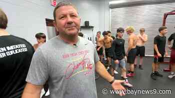 Lake Gibson wrestling coach Daniel Walker is a mentor and father figure