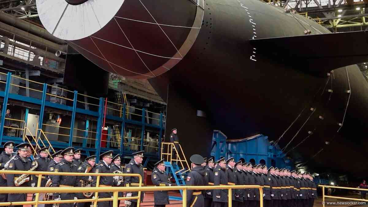 LIVE | Gloednieuwe Russische onderzeeër vaart uit: ’Kan met supertorpedo mogelijk tsunami veroorzaken’