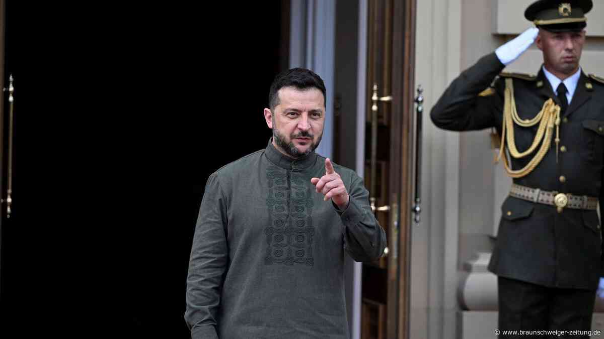 Selenskyj macht Kampfansage an Putin – und lobt Donald Trump