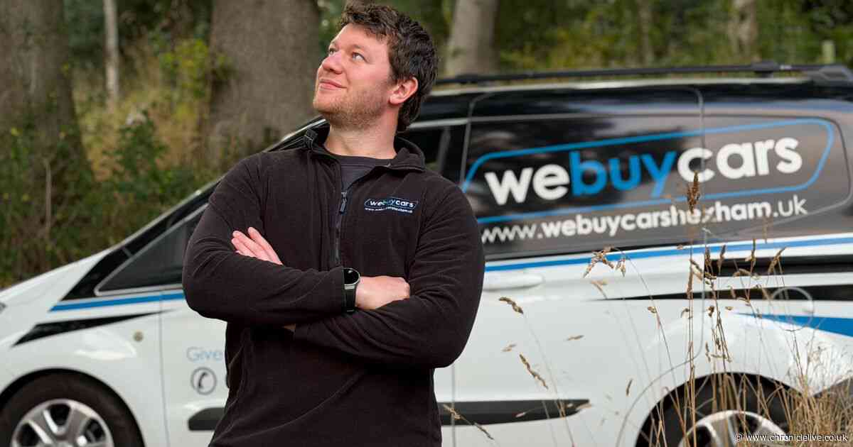 Northumberland car-buying business marks fifth anniversary with look back to 1970s roots
