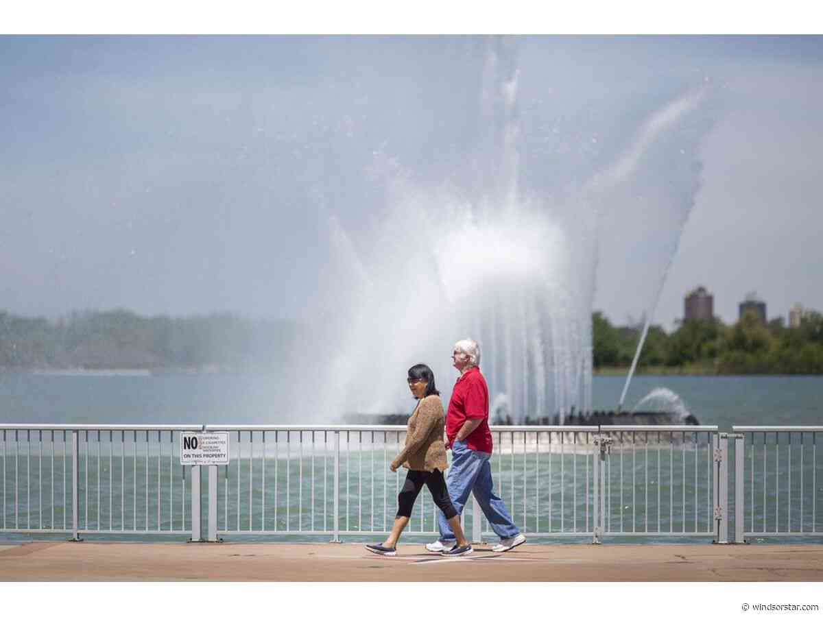 Windsor Peace Fountain replacement to start this month