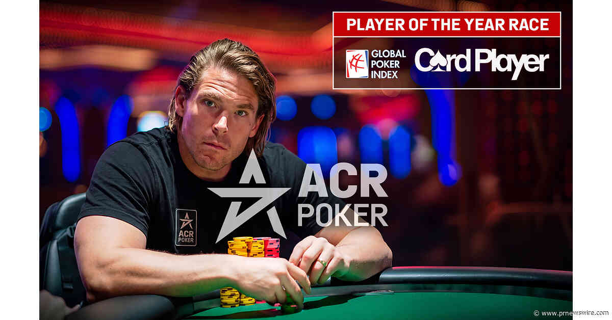 Americas Cardroom Pro Alex Foxen Leads GPI Player of the Year Race