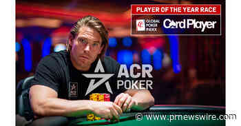 Americas Cardroom Pro Alex Foxen Leads GPI Player of the Year Race