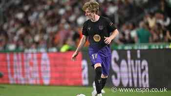 Barça's Gordon confident he can fill No. 9 role