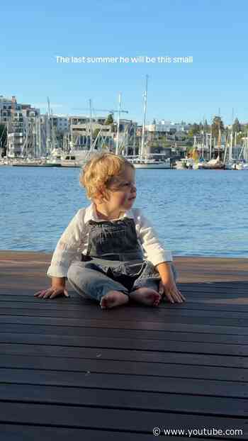 Soaking up into the golden hour with Mackenzie Rose’s little buddy ☀️
