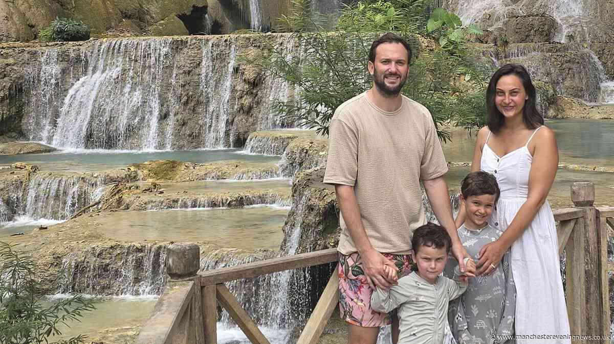 Couple 'retire' in 30s and ditch UK with kids to travel world on £60 a day
