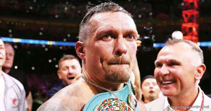 “Let’s make the fight”: Usyk targeted for final fight by undefeated three weight world champion