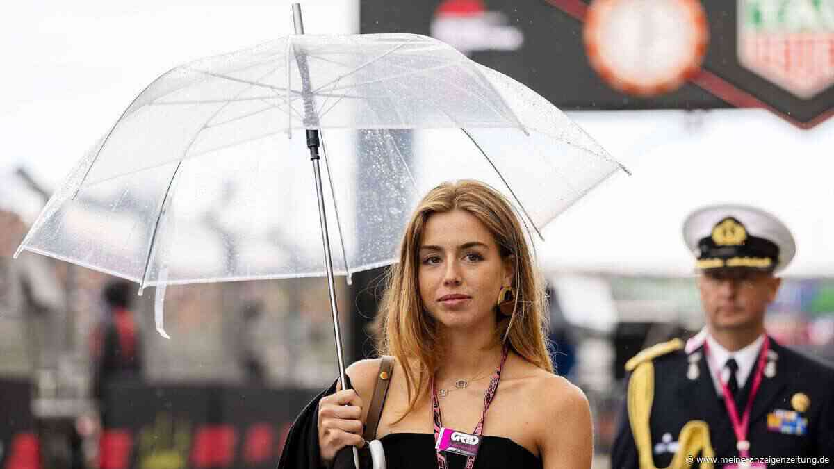 Prinzessin Alexia trotzt Regen bei Comeback am Formel-1-Wochenende