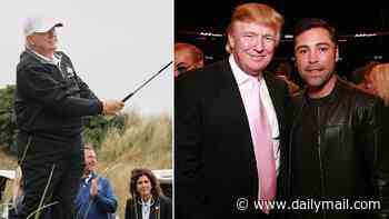 Boxing legend calls out Trump over 'unbelievable' cheating on the golf course