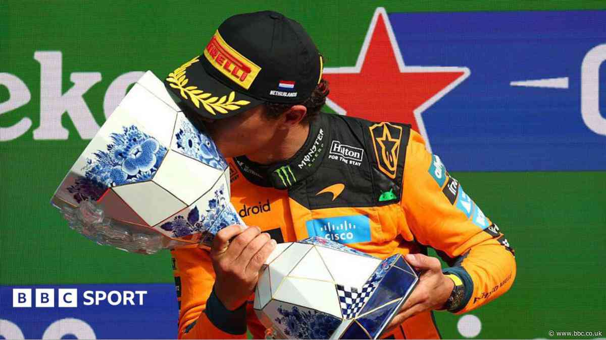 Norris beats Antonelli to claim final Dutch GP win