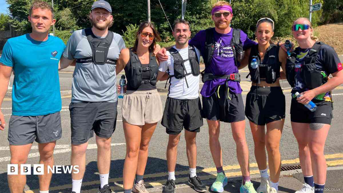 Meningitis survivor feels 'unstoppable' on UK run