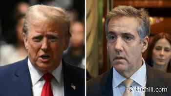 Trump blames NY prosecutors for Cohen role in hush money trial