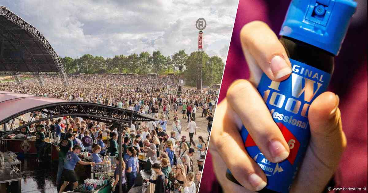 Bezoekers van Lowlands naar EHBO na gebruik van pepperspray bij hoofdpodium tijdens optreden Major Lazer