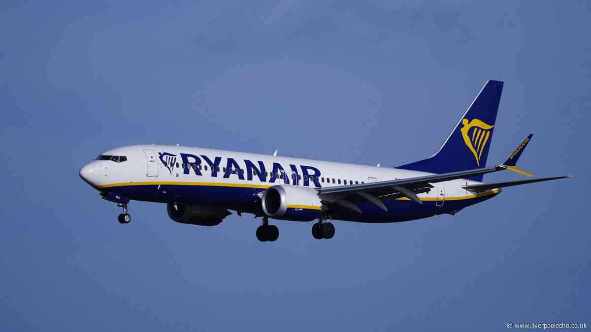 Ryanair flight to Liverpool 'declares emergency' - live updates