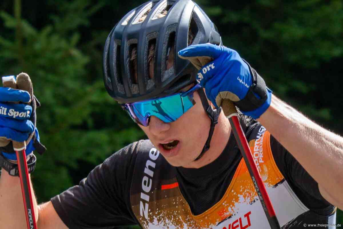 Rollski-Highlight im Erzgebirge: Aus der Wärme hinauf in die Kälte