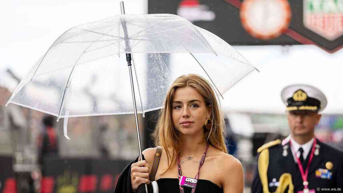 Prinzessin Alexia trotzt Regen bei Comeback am Formel-1-Wochenende