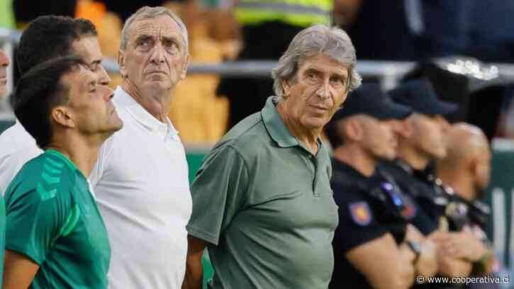 Pellegrini advirtió por el "ambiente enrarecido" que espera a Betis ante Valencia