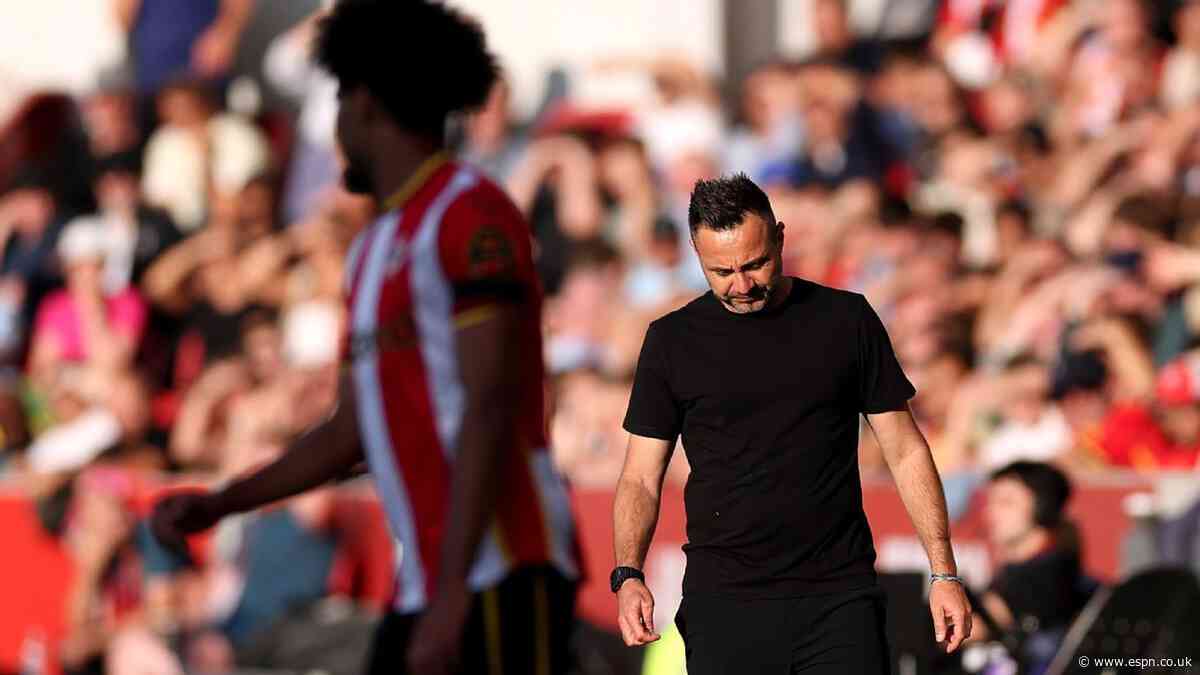 Sherwood blasts De Zerbi after Spurs thrashing