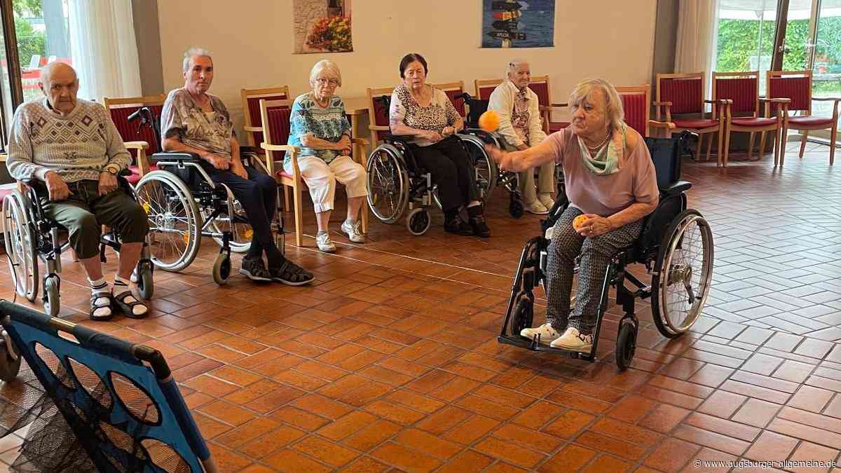 Speisesaal wird zur kleinen Sportarena