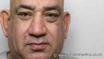 Banned from Bradford casino, driver mounted pavement and targeted men