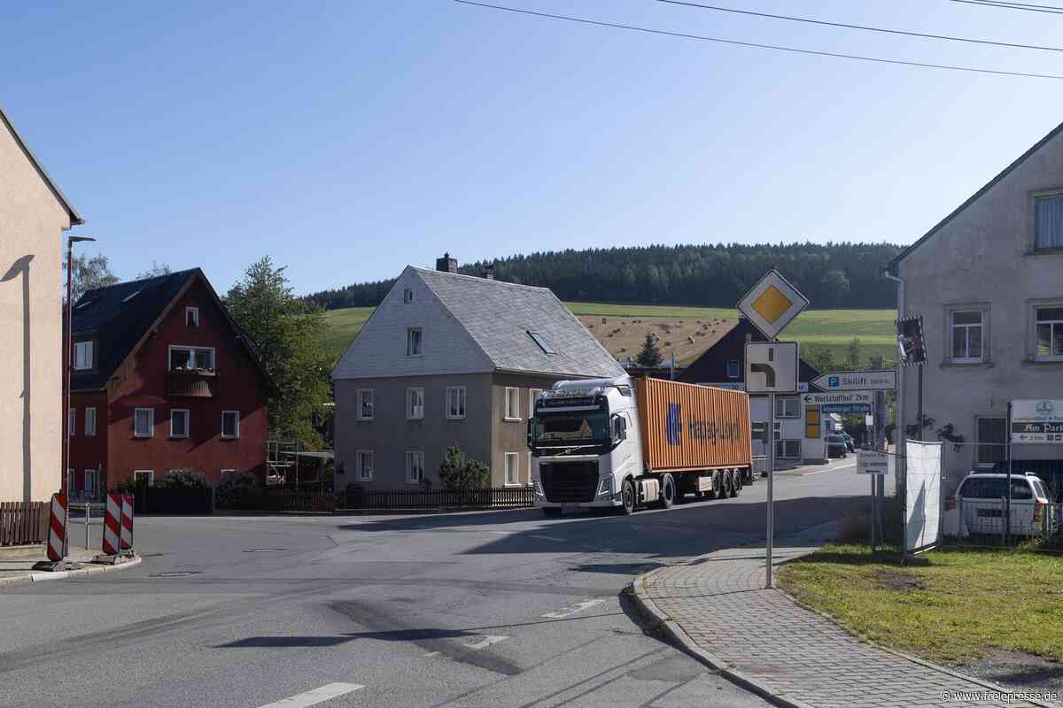 Bauarbeiten an Zubringer S 268 im Erzgebirge starten: Erst Ampel, dann Vollsperrung