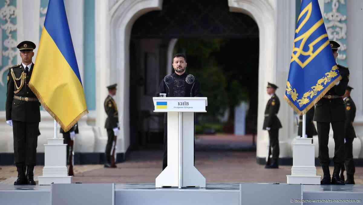 Unabhängigkeitstag der Ukraine: Neue Militärhilfe und scharfe Worte an Putin