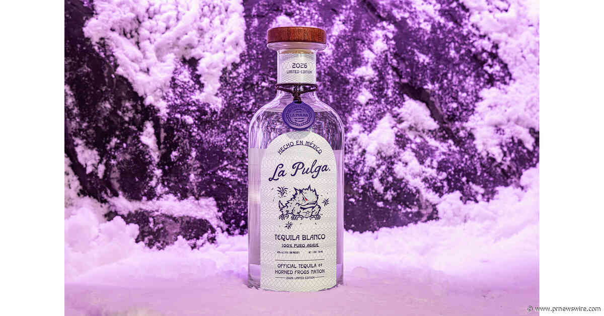 Fort Worth's La Pulga Tequila Debuts 2026 TCU Horned Frogs Collector's Bottle