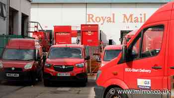 Royal Mail 'secure' message for any customers sending parcels