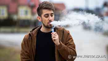 Vape warning as e-cigarette vapour linked to issue 'every time you blink'