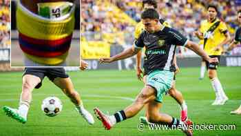 Nog nooit vertoond: VVV-voetballer gebruikt pakjes kauwgom als scheenbeschermers