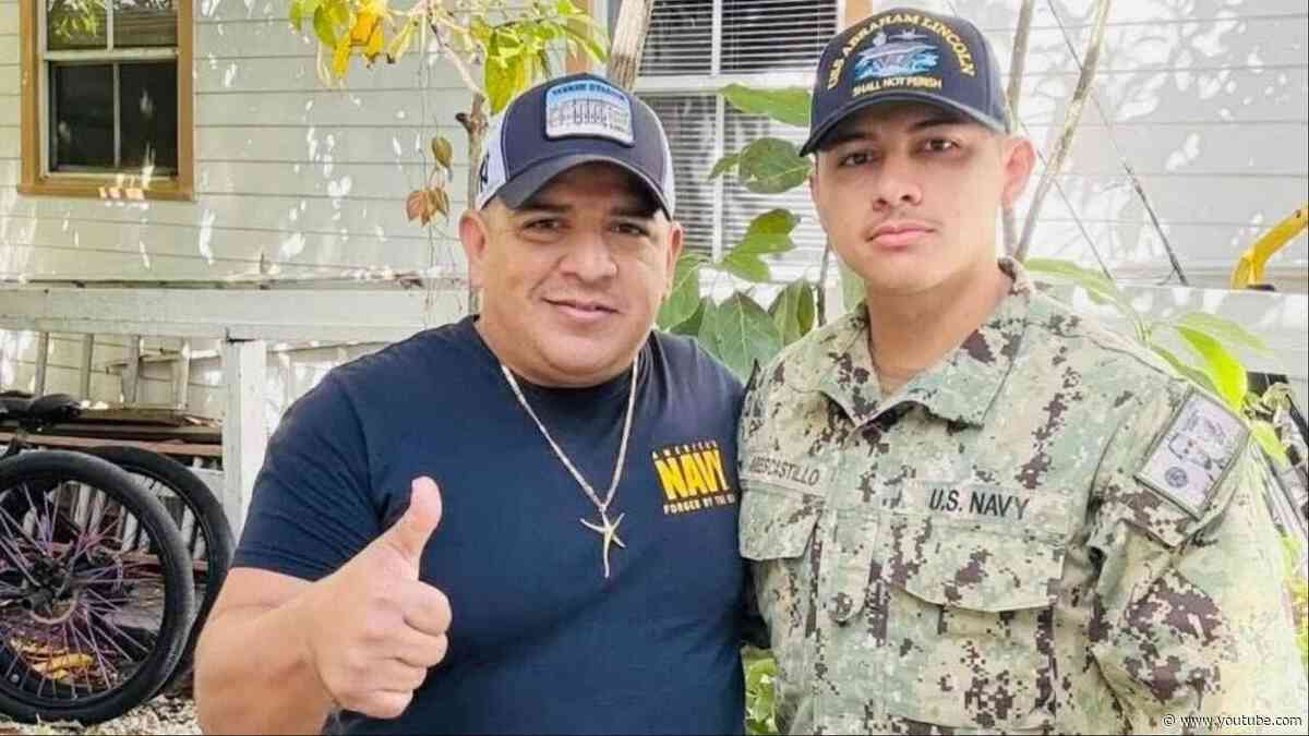 Navy sailor has been on USS Lincoln for 9 months. He just found out ICE took his dad.