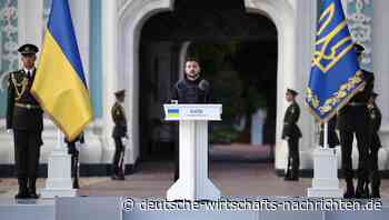 Unabhängigkeitstag der Ukraine: Neue Militärhilfe und scharfe Worte an Putin